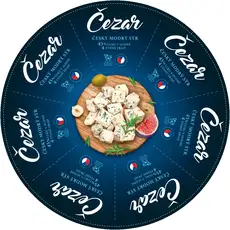 Сир Madeta Cezar з блакитною пліснявою 45% ваговий